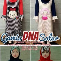 Pusat Kulakan Gamis DNA Salur Anak Syari Murah Surabaya