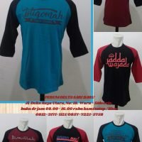 Pusat Kulakan Kaos Distro Hadjie Raglan Dewasa Murah