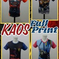 Sentra Kulakan Kaos Fullprint Anak Karakter Murah Surabaya