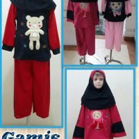 Distributor Gamis Setelan DNA Anak Perempuan Murah Surabaya