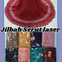 Konveksi Jilbab Serut Laser Dewasa Murah Surabaya