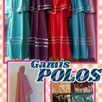 Supplier Gamis Jersey Polos Syari Dewasa Murah
