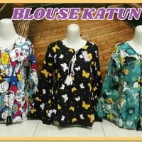 Grosir Blouse Katun Wanita Dewasa Terbaru Murah