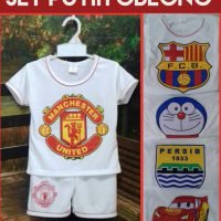 Distributor Setelan Putih Oblong Anak Laki Laki Murah