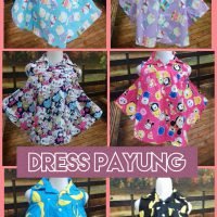 Distributor Dress Payung Anak Perempuan Murah
