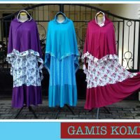 Konveksi Gamis Kombi Dewasa Murah