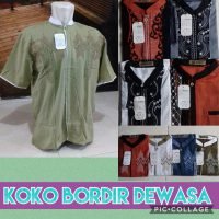 Pabrik Koko Bordir Dewasa Murah 45ribuan