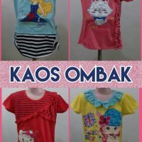 Produsen KAOS OMBAK Anak Perempuan Murah Surabaya