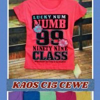Produsen Kaos C15 Cewe Murah 8ribuan