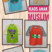 Produsen Kaos Muslim Anak Murah 17ribuan