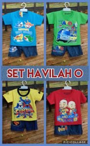 Produsen Baju Anak Set Havilah O Murah Surabaya 18ribuan